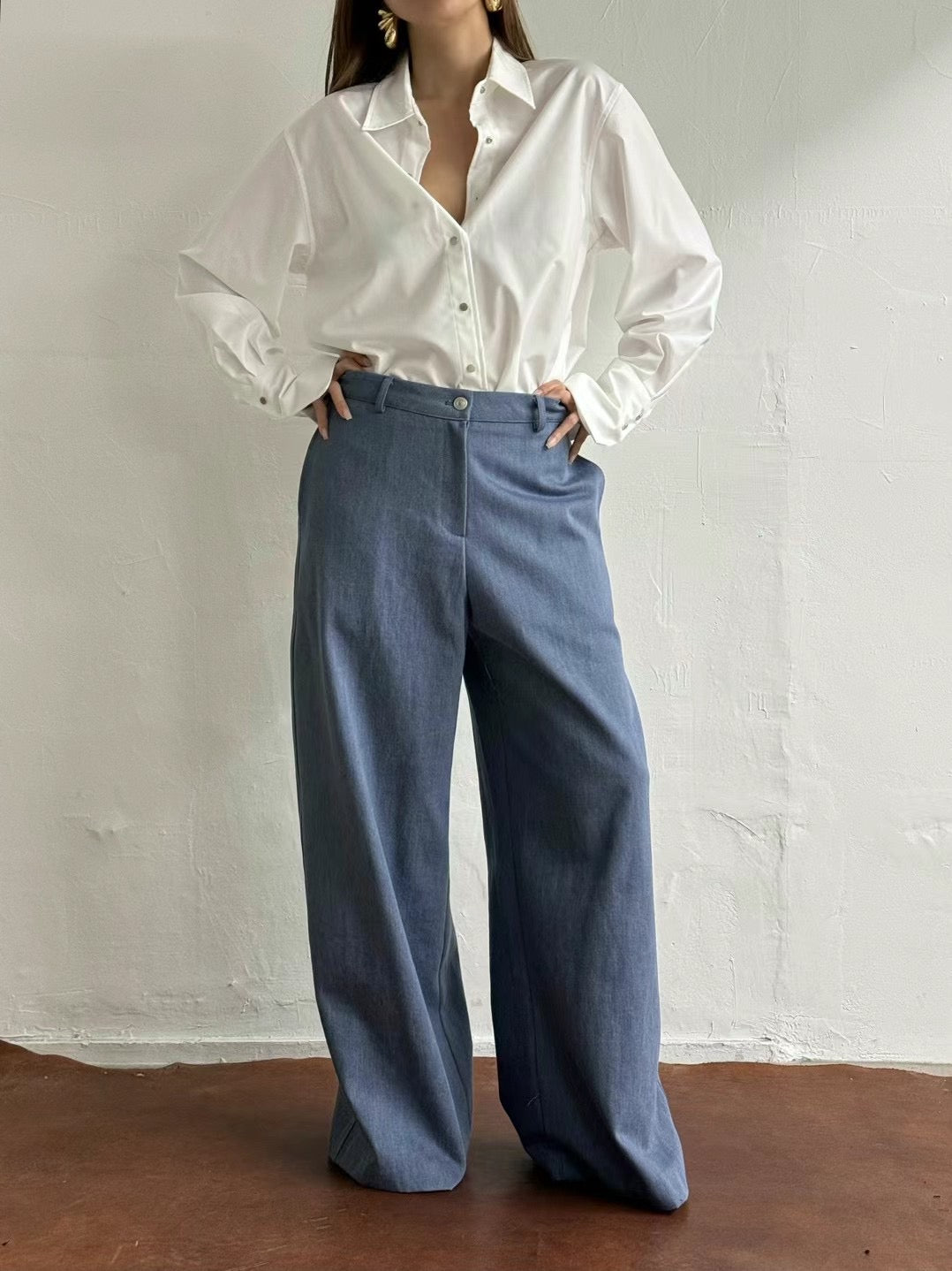 (Premium) Wing Cuff Shirt