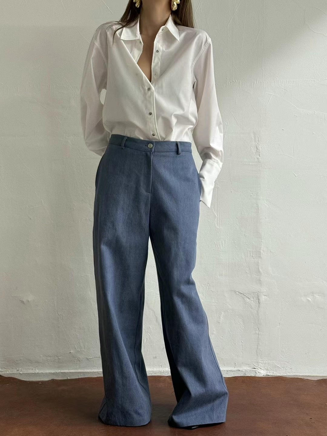 (Premium) Wing Cuff Shirt