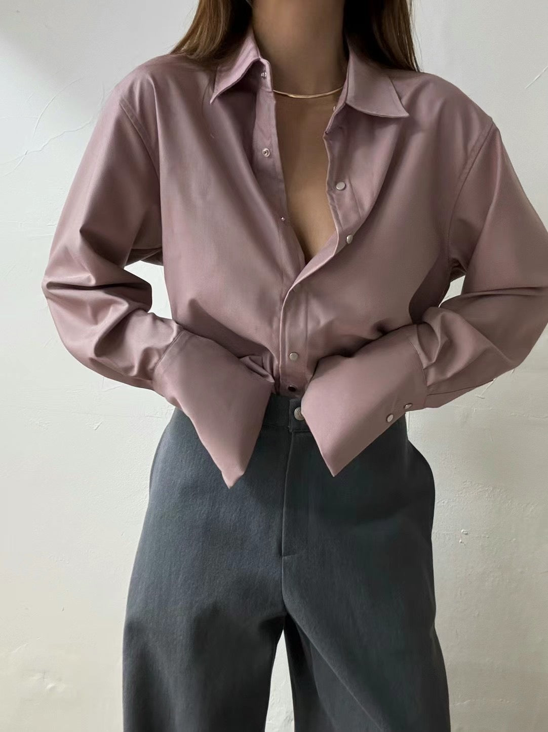 (Premium) Wing Cuff Shirt