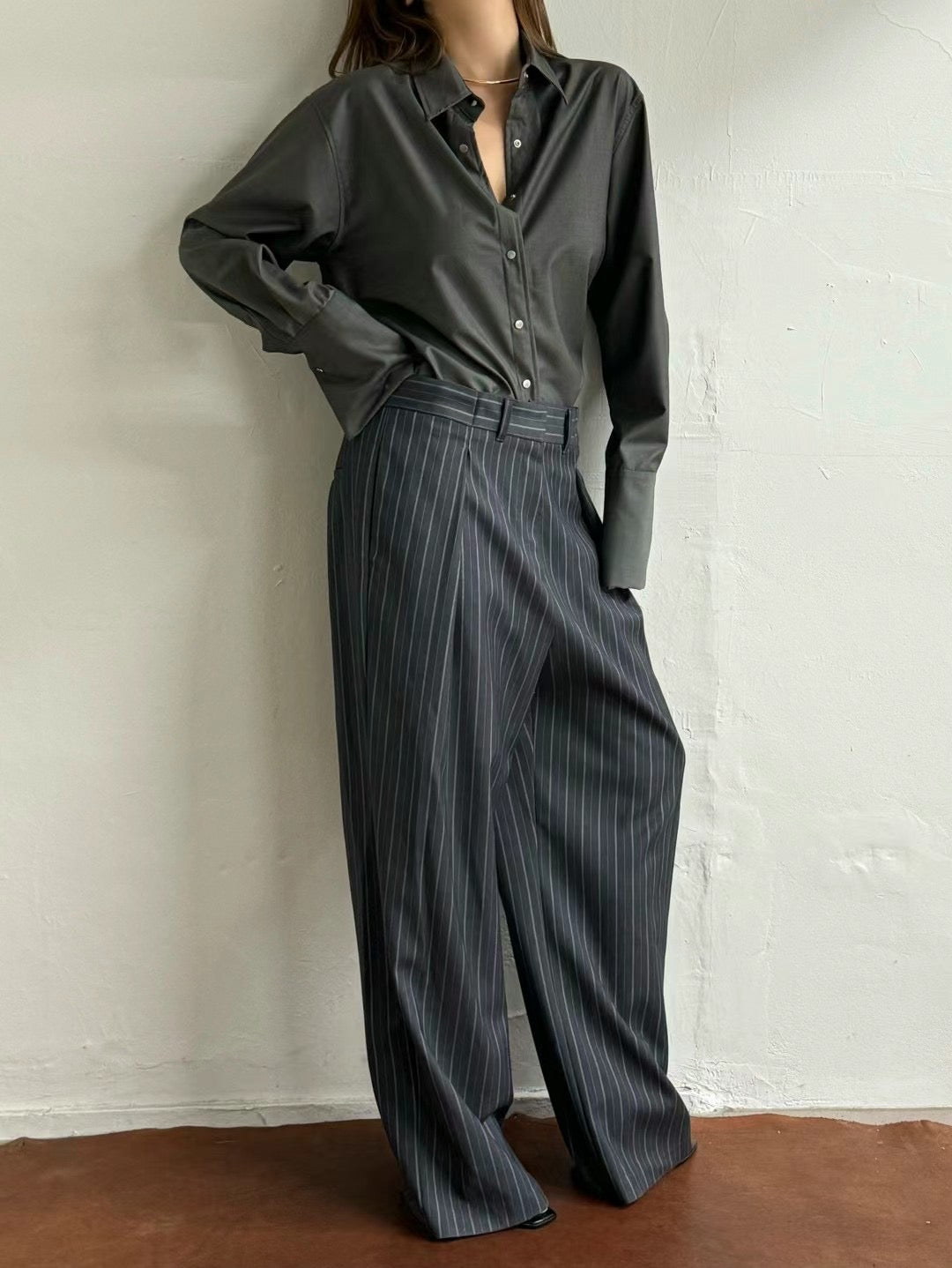 (Premium) Wing Cuff Shirt