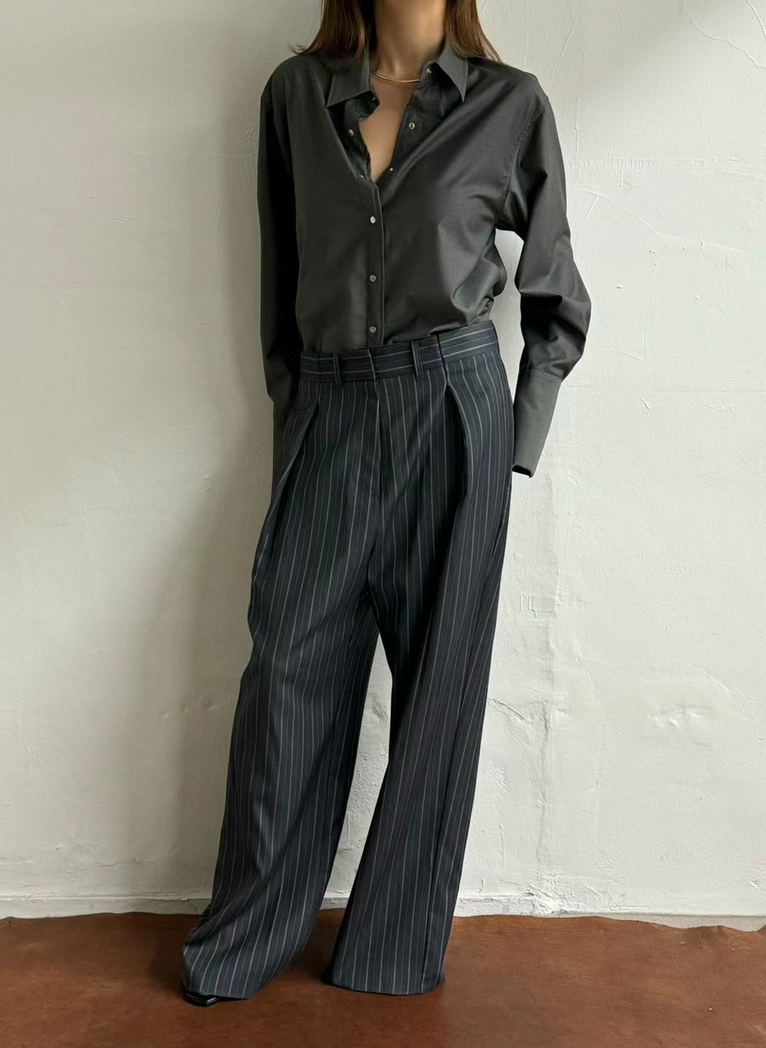 (Premium) Wing Cuff Shirt