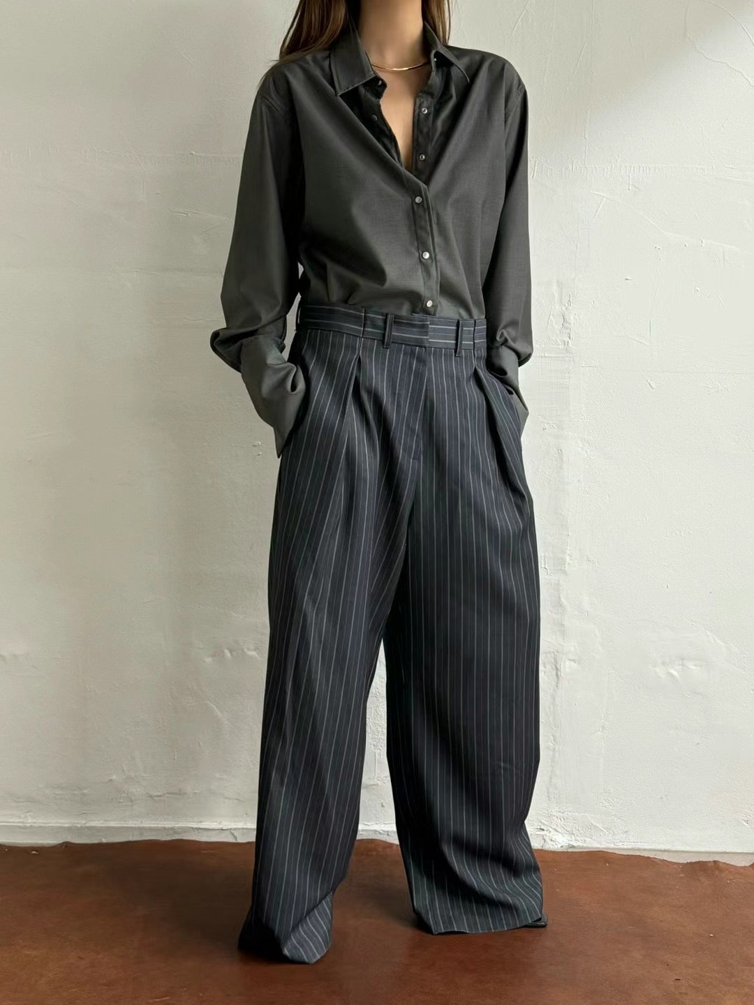 (Premium) Wing Cuff Shirt