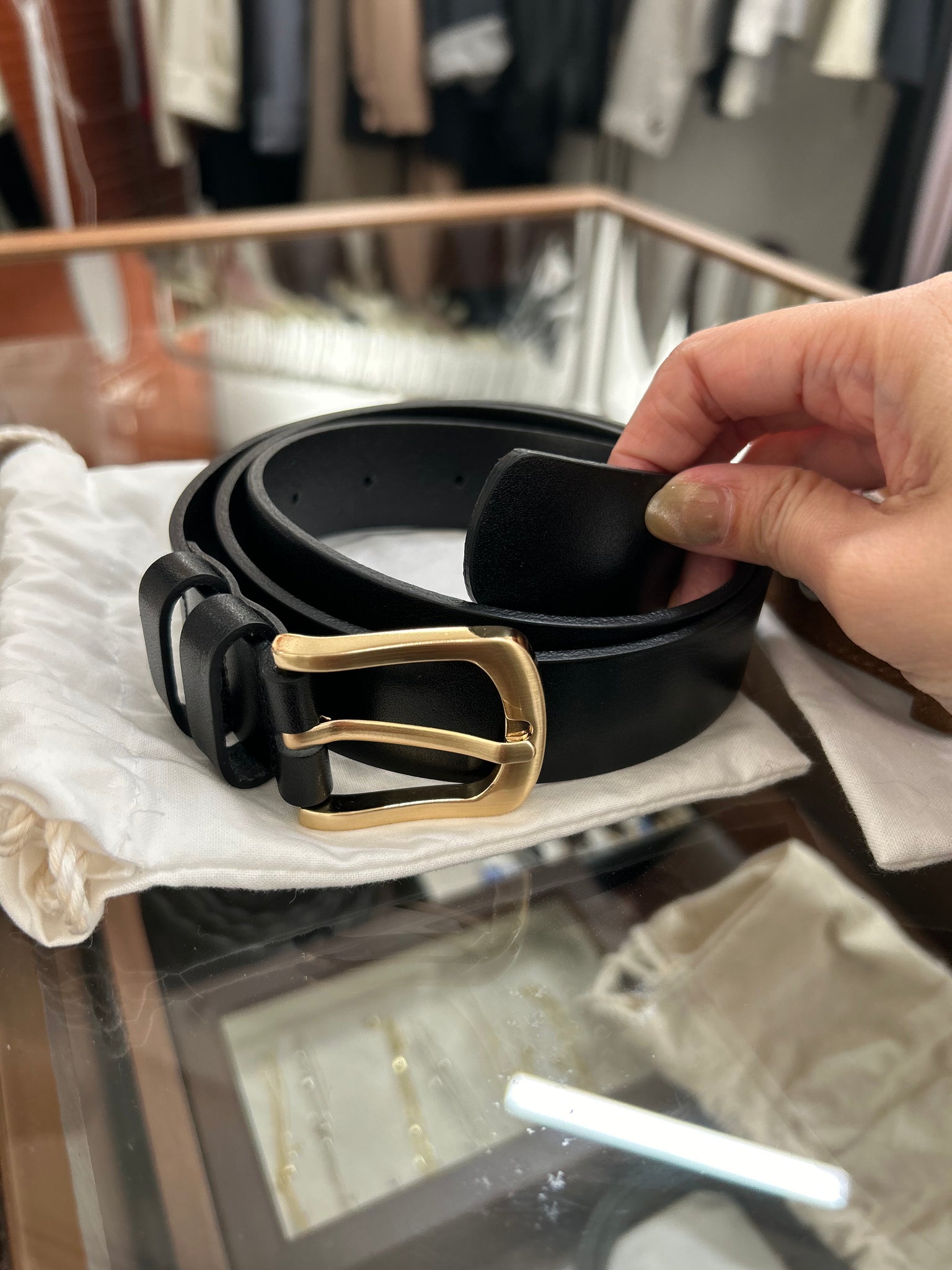 (Premium)Cow Leather Belt #SS1