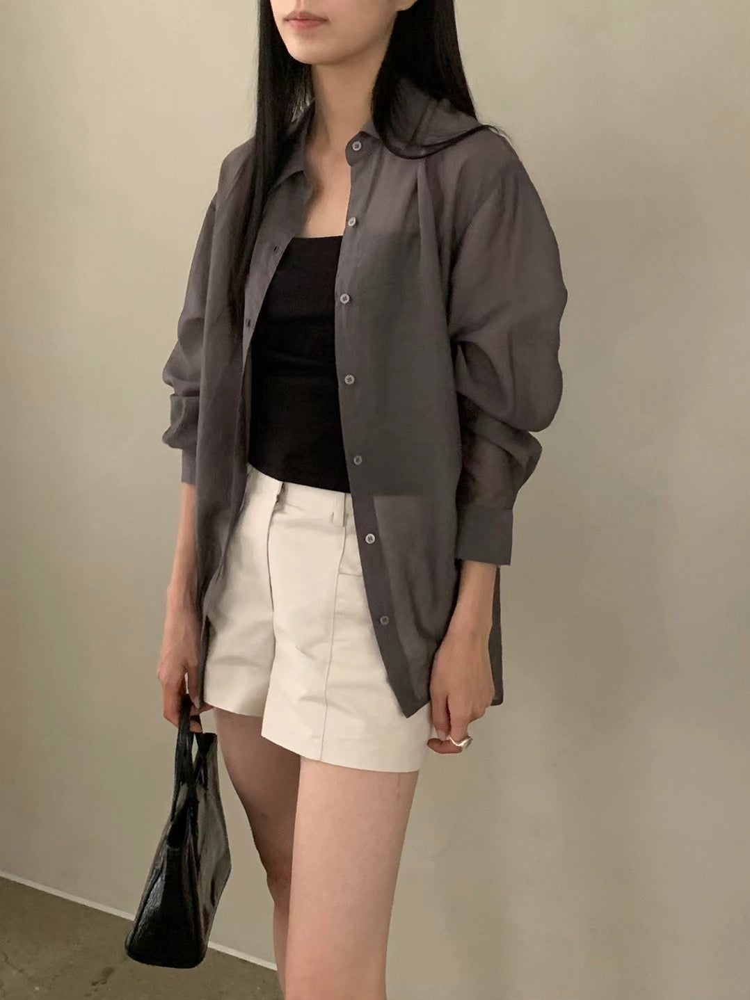 (Premium) See Through UV Block Shirt