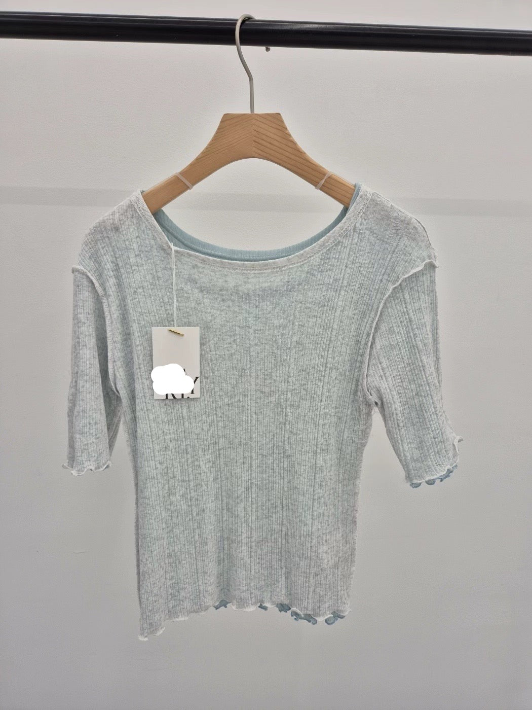 (Premium) 2 Layers Ruffles Tee