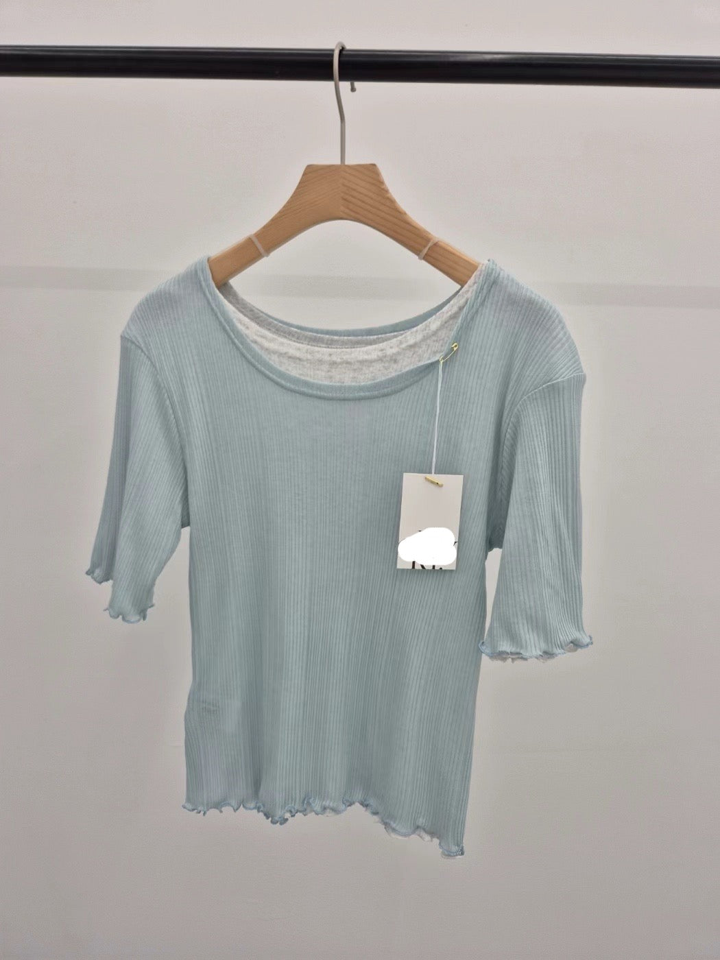 (Premium) 2 Layers Ruffles Tee