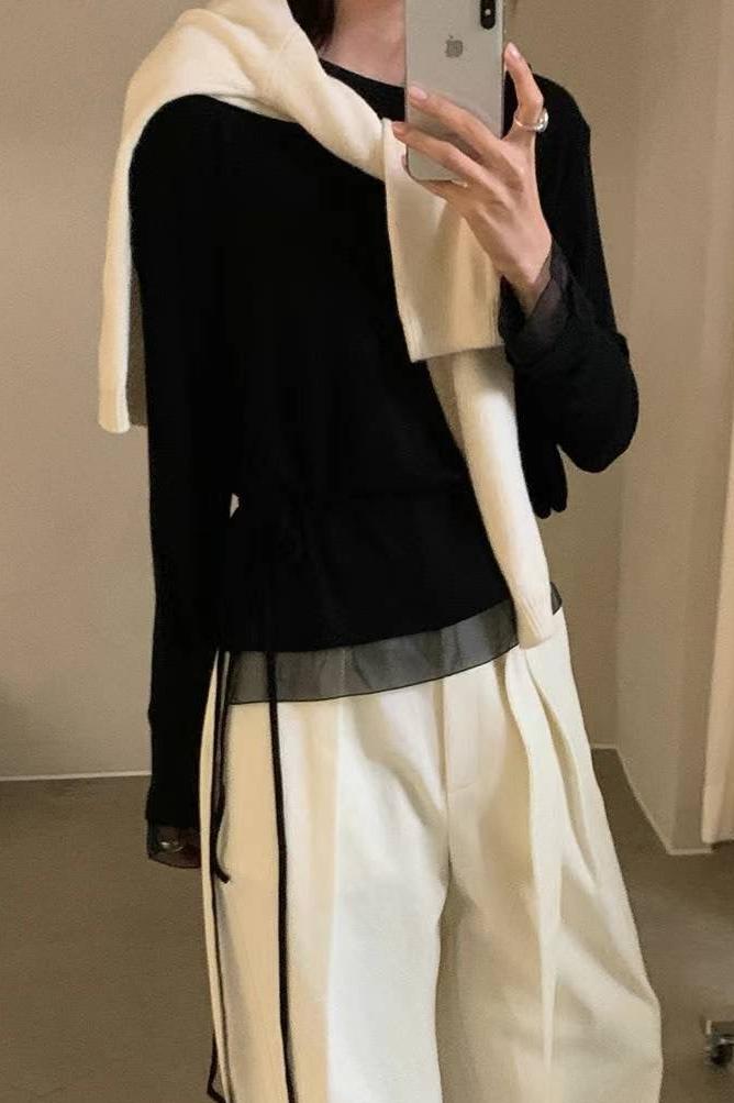 (Premium) See Through Layers Tee