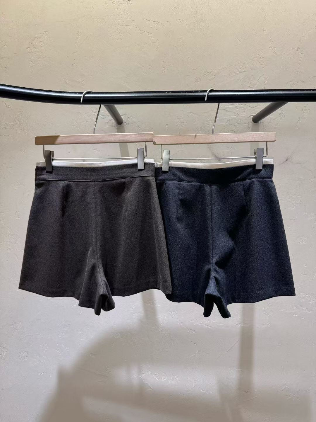 (Premium) Cropped Blazer and High Waist Pleated Mini Skirt-Shorts Set