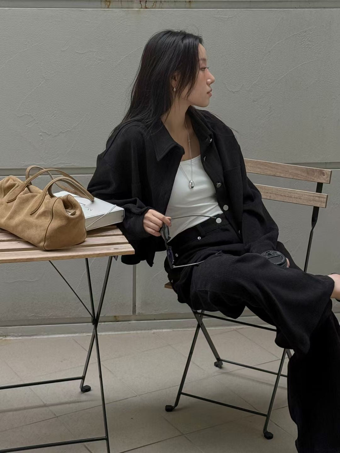 (Premium) Velvet Shirt n Pants Set