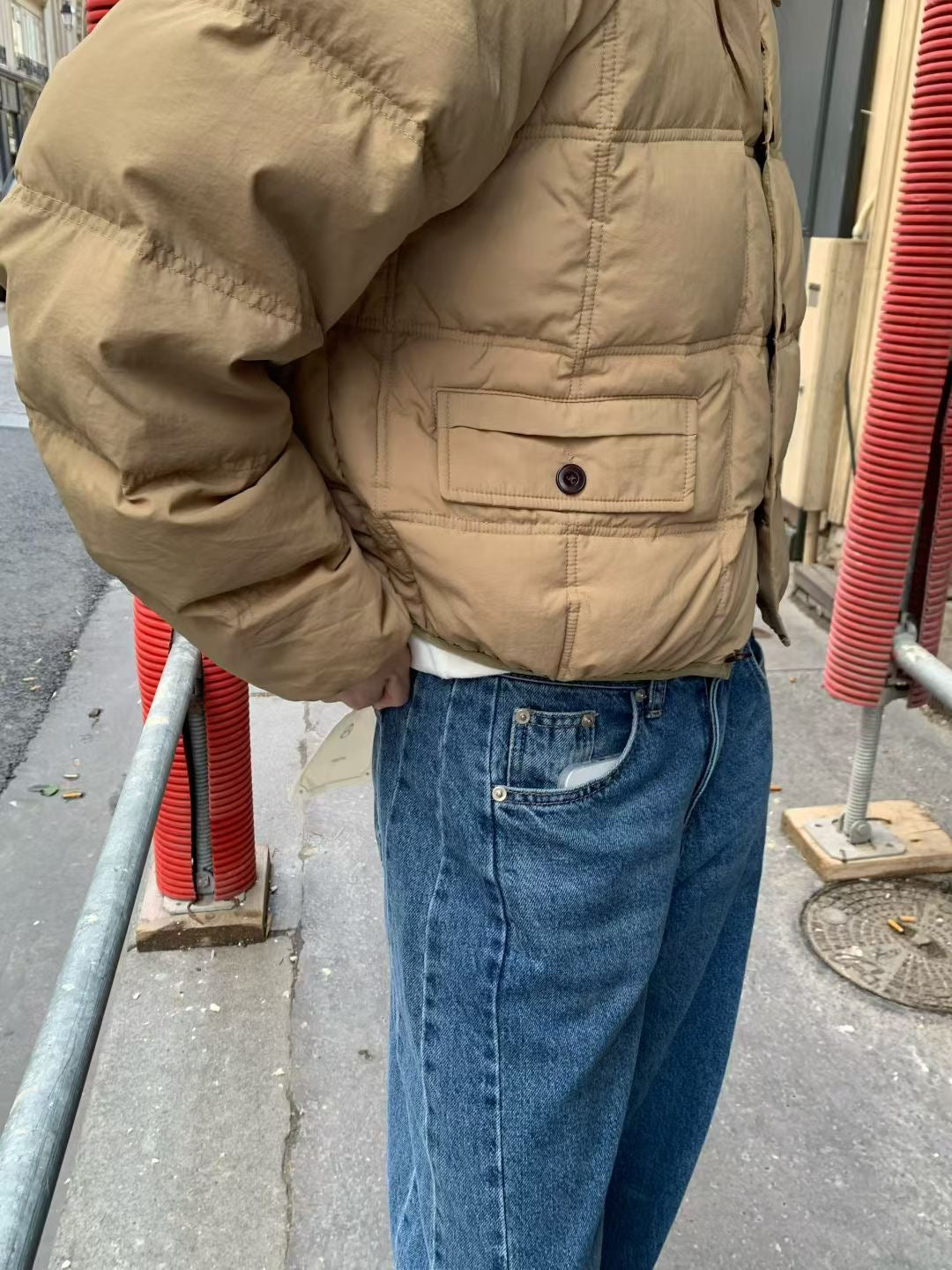 (Premium) Waffle Duck Down Coats