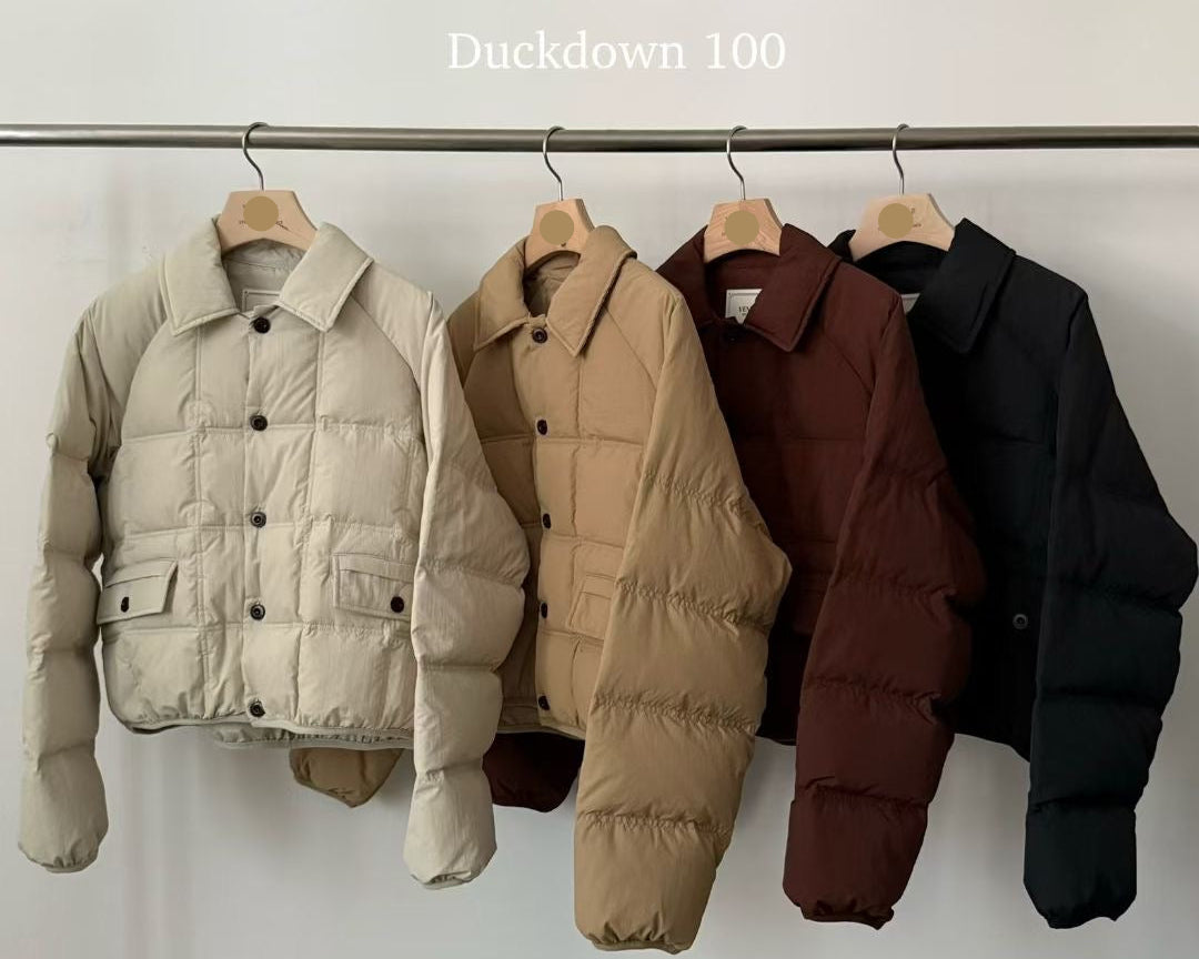 (Premium) Waffle Duck Down Coats