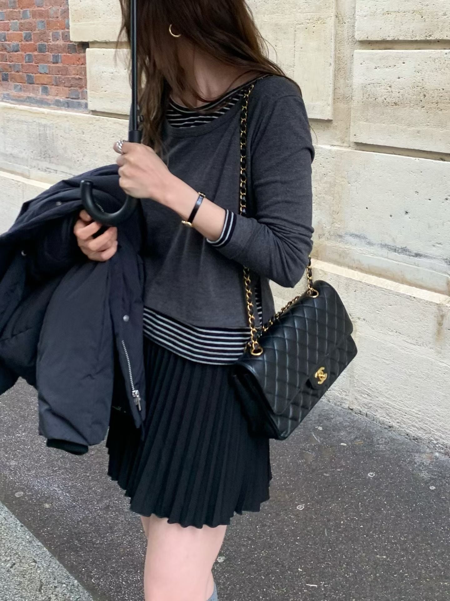 (Premium) Angora Blend Yarn Layers Tee