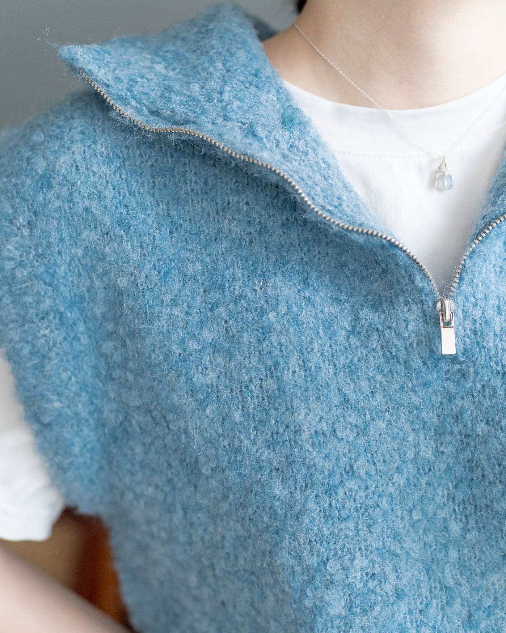 Teddy Knit Vest